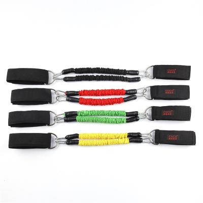 China Polyester Fabric Leg Strength Training Tension Tube Resistance Band for sale