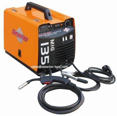 China 220V 13A 100A Gasless MIG Portable Gas MAG Welding Machine for sale