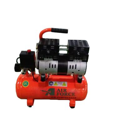 China 220v Air Force Air Force Air Pressure Compressor Lubricated Low Noise Oil Free Air Compressor for sale