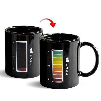 Китай Battery Magic Cup Positive Energy Change Cup Ceramic Cup Dyeing Coffee Tea Milk mugs продается