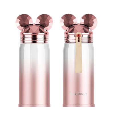 중국 Double Wall Portable Water Bottles Stainless Steel Water Bottle for kid Cute Lovely Mouse Kids 판매용