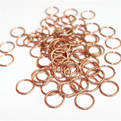 China Cutting Point Melting Down Industry Ring BCuP-2 Weld Filler Metal Wire Weld Rings Round Welding Copper Copper Pipe And Copper Tube for sale