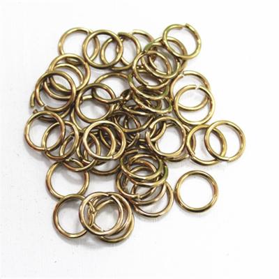 China Good Liquidity Copper Weld Brass Solid O Ring Gas Welding For Condenser Pipe Bundy Tube RBCuZn-C Brass Based Weld O-Rings for sale