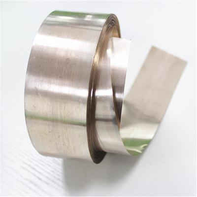 China Good Liquidity Saw Blade Thin Welding Strip Nickel Alloy Diamond Solder Filler Material Flat Hard Steel Coil Weld Strips for sale