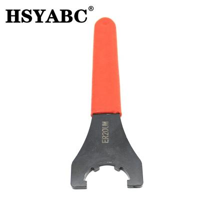 China cnc 45 handle spanner um type ER40 spanner high quality hsyabc ER8A/ER11A/ER16A for sale