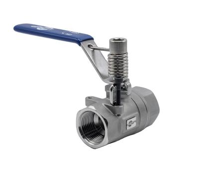 China Taiwanese SS316 Deadman Full Size Narrow Ball Valve for sale