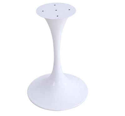 China Wholesale aluminum table leg trumpet dining table tulip table base low aluminum table base for sale