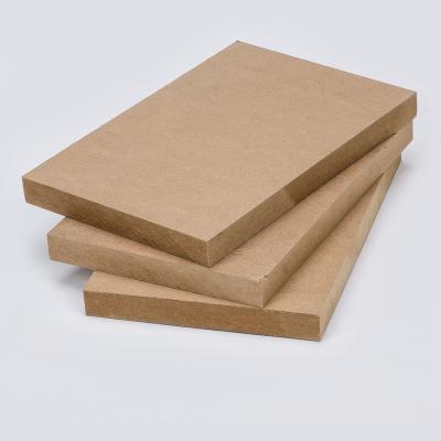 China Melamine 8mm 9mm 18mm Moisture Proof Top Sheet Grade WBP MDF Raw Single MDF Board For Furniture Decoration for sale