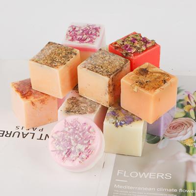 China Natural Plant Base Cleansing Facial Cleansing Soap Whitening Flower Soap Wholesale Custom Private Label for sale