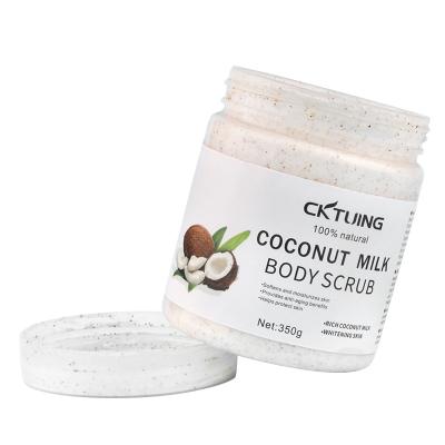 China Exfoliator Whitening Deep Cleansing Body And Hot Selling Organic Coconut Moisturizer Scrub for sale