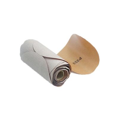 China High Yield 6 inch/150mm Sandpaper Sticky Back Abrasive Bond Roll 100 Pcs Sand Paper Roll for sale