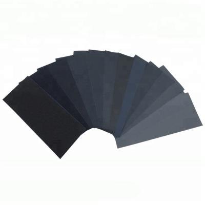 China 42 PCS Waterproof 120 3000 Grit 9 x 3.6 Inch Abrasive Wet Dry Sandpaper Sheet Assorted for sale