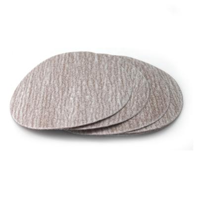 China Norton A275 150mm Sandpaper Aluminum Oxide Abrasive Surface Polishing Sanding Disc for sale