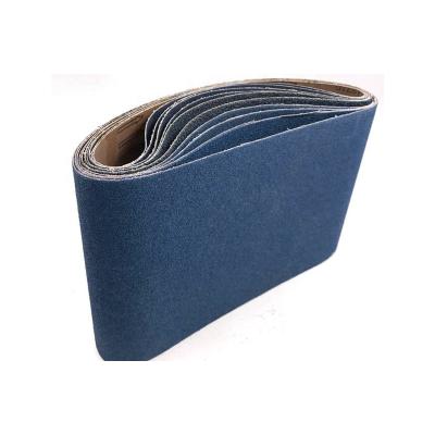 China 250x750mm Wide Workpiece Zirconia Floor Sand Belts Belt Polishing Paper Sanding Belt For Wood for sale