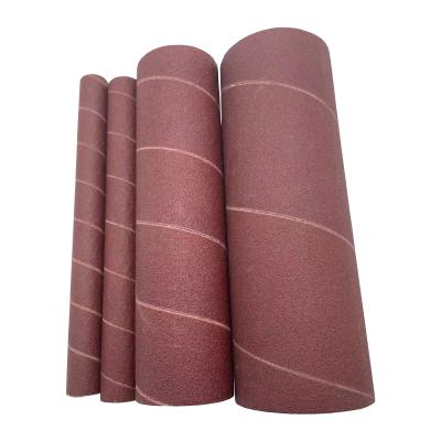 China The high polishing performance 80 120 240, Grit Aluminum Oxide Spindle Sanding matched sheath 4.5 in. length for sale