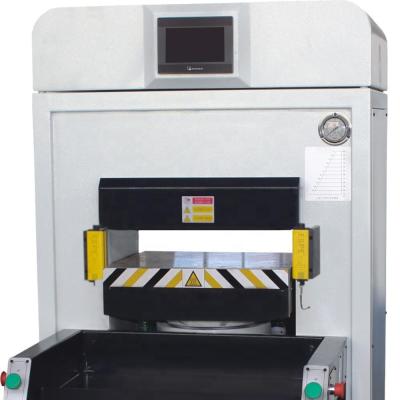 China Intelligent Hydraulic Upper Luggage Factory Shoe PVC Leather Embossing Machine (Manufacturer Direct Sales) for sale