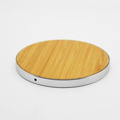 China Bamboo Wireless Charger Mauspad 5.0V-1A/9V-1.1A Ausgang für Mobiltelefone zu verkaufen