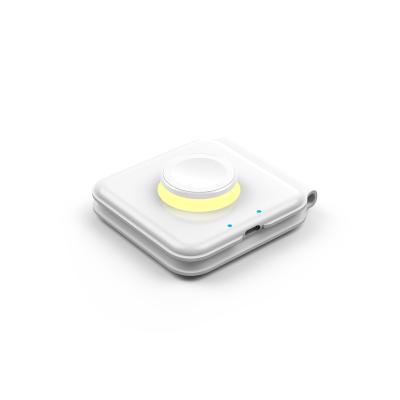 China Warmer Night Light 2 In 1 Wireless Charging Station Fast Magnetic 98g 15W for sale