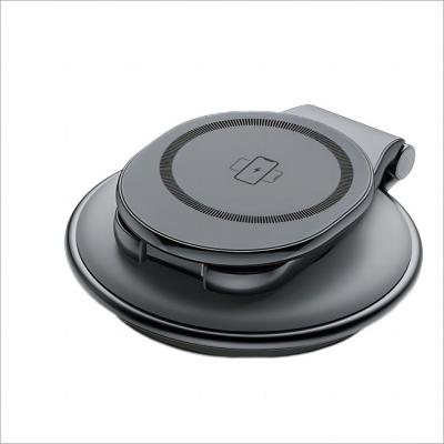 China 360 Dreh-Metall Magsafe Wireless Charger Stand 15W/10W/7.5W/5W für Telefon zu verkaufen