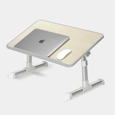 China Wooden (9mm thickness) + high quality portable foldable flexible wooden aluminum stand laptop bed stand for sale