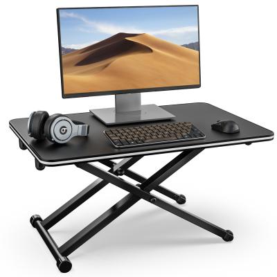 China Custom Adjustable Factory Height Position Sit Stand Frame Modern Home Office Work Table Computer Desk (Height) for sale