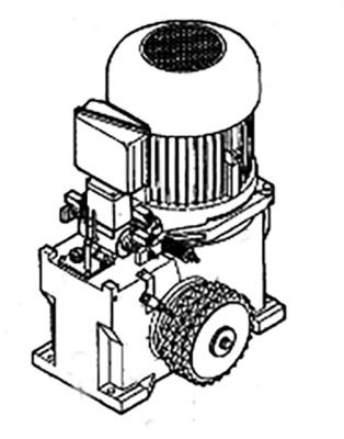 China Single Drive 15kw Escalator Modernization EC 203 Escalator Machine Replacement for sale