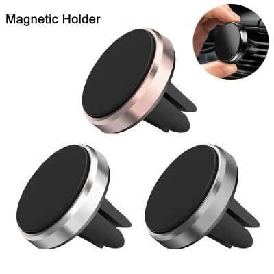 China Mini Air Car Vent Strong Magnet Magnetic Phone Holder in Strong Car Magnetic Adsorption Car Magnet Holder for iPhone Pro Max for sale