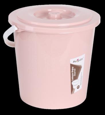 China Sustainable 14L 17L 20L Water Pail Bucket Portable Plastic Water Bucket With Lid For Indoor And Outdoor for sale