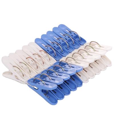 China Best Price Modern Household Plastic Peg 20 Per Pack Universal Plastic Clothes Clip for sale