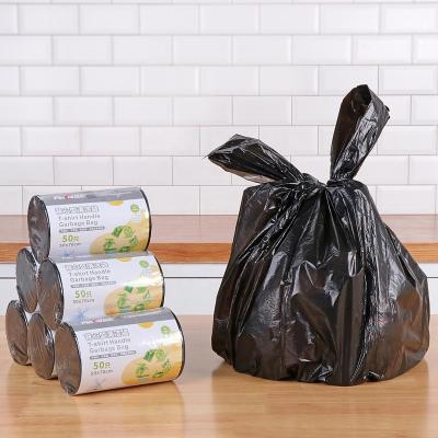 China Universal Type Disposable High Quality Household Vest Waste Bags Disposable Plastic Garbage Bag for sale