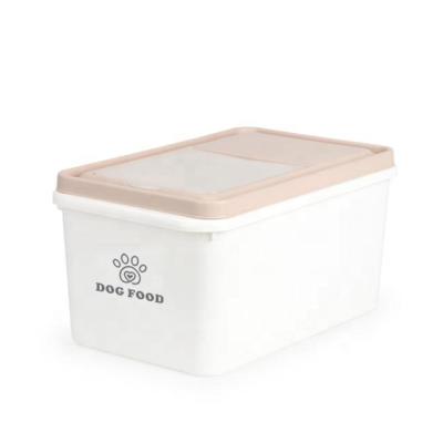 China Freshness Preservation 10kg 15kg Plastic Rice Storage Bin Cereal Containers for sale