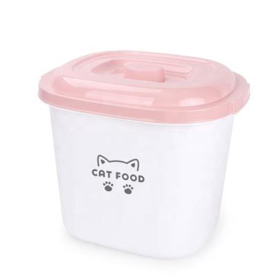 China Waterproof and Moisture-Proof Dog Cat Food Storage Freshness Preservation 10 15 Pet Food Storage Containers 25KG for sale