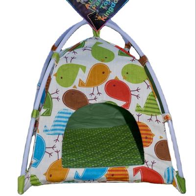 China New Pet Hammock Bird Nest Heat Parrot Tent Breathable Thick Canvas Material Factory Direct Sales for sale