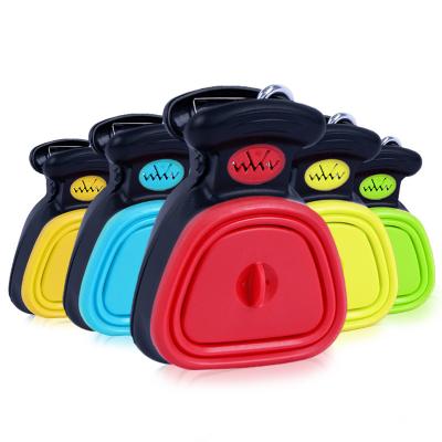 China New Portable Folding Stool Picker Dog Poop Clip Stabilized Pet Feeds Portable Folding Inline Roller Waste Bag*1 for sale