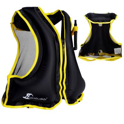 China China Wholesale Outdoor Inflatable Jacket Life Buoyancy Swimming Vest For Kids Or Adults for sale