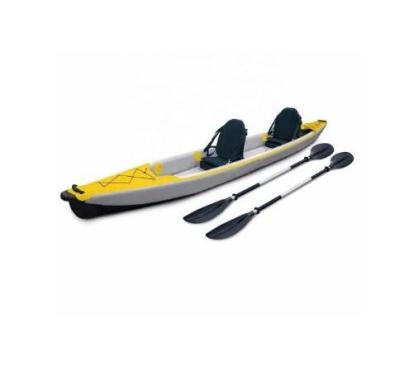 China PVC Dropstitch Double Inflatable Kayak 4.70m for sale