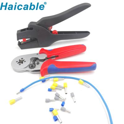 China Car Accessory or Hardware Hand Stripper Sets LXK-64R Wire End Ferrule Crimping Tools for sale