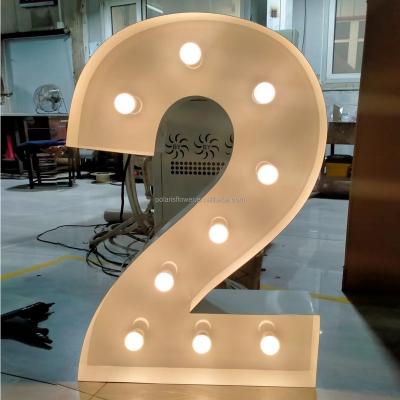 China Wholesale Wedding Decorations Factory Direct Fashionable Led Light Marquee Letters Letter Backdrop For Wedding Party for sale