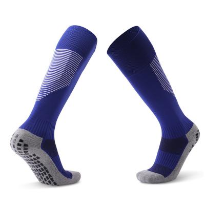 China Anti-Foul In Running Basketball Sports Men Running Custom Logo Grip Towel Bottom Football Sports Socks Thick Anti-Slip for sale