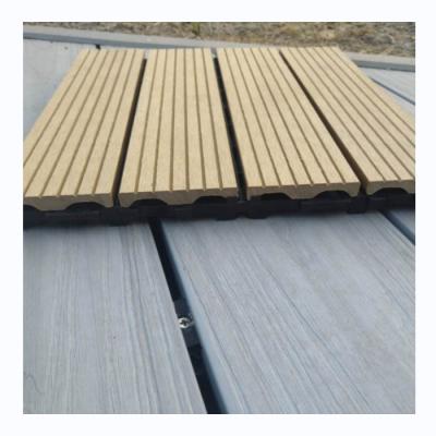 China Hot Sale EUROPEAN Wood Plastic Composite Interlocking Outdoor Floor Tiles BPC 157 for sale