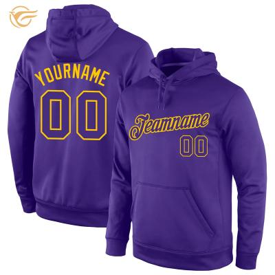 China Anti-wrinkle dynasty purple custom blank hoodie custom logo to support a variety of tradesmen's pullovers for sale