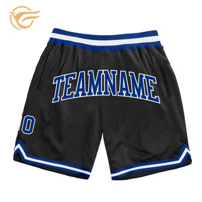 China custom Anti-wrinkle men's shorts sporty apparel manufacturers head retro style shorts custom logo numbers by menswear for sale