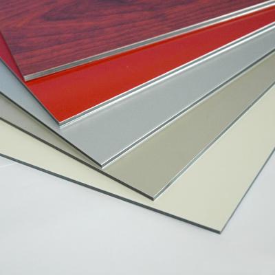 Cina 3 mm - 6 mm pannello composito in alluminio ACP per rivestimenti di pareti / decorazioni di edifici in vendita