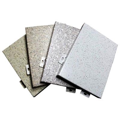 Cina Low Maintenance Aluminium Metal Curtain Wall Cladding Panel With Artificial Stone Colors in vendita