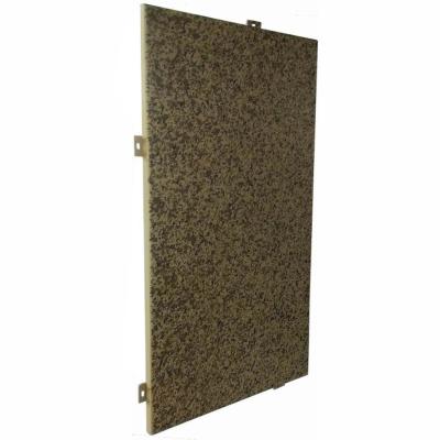 중국 Exterior And Interior Aluminum Wall  Cladding Panel With Stone Color For Building Decoration 판매용