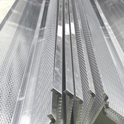 China Laser gesneden speciaal ontworpen geperforeerde aluminium platen op maat voor ventilatie gevel scherm decoratie Te koop