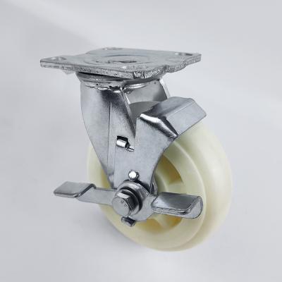 China swivel & Rigid Medium Duty Caster Wheel 6 Inch Machine Caster Swivel Caster Wheels for sale