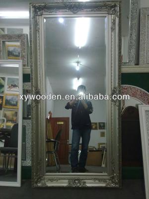 China LARGE FLORAL WALL MIRROR decorative CUT BEVELLED FRAME for sale