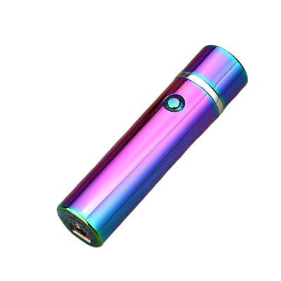 China Rechargeable Cheap Smoking Accessories, Usb Double X Beam Arc Lighter Windproof Electronic Cigar Rechargeable Lighter for sale