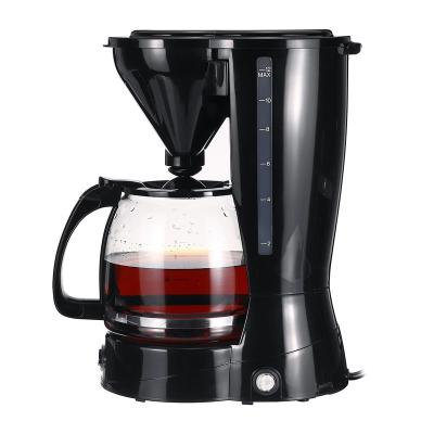 China Commercial best sold small electric drip coffee maker household coffee machine tea coffee pot milk for sale